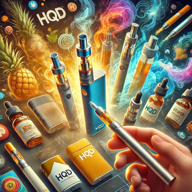 Подробный обзор популярных электронных сигарет HQD
